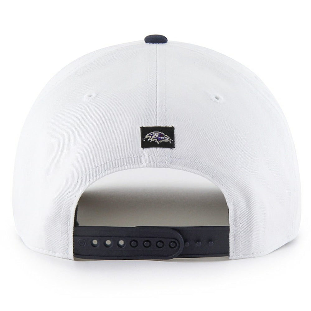 Baltimore Ravens '47 Patriotic Overhand Hitch Adjustable Hat - White Hats