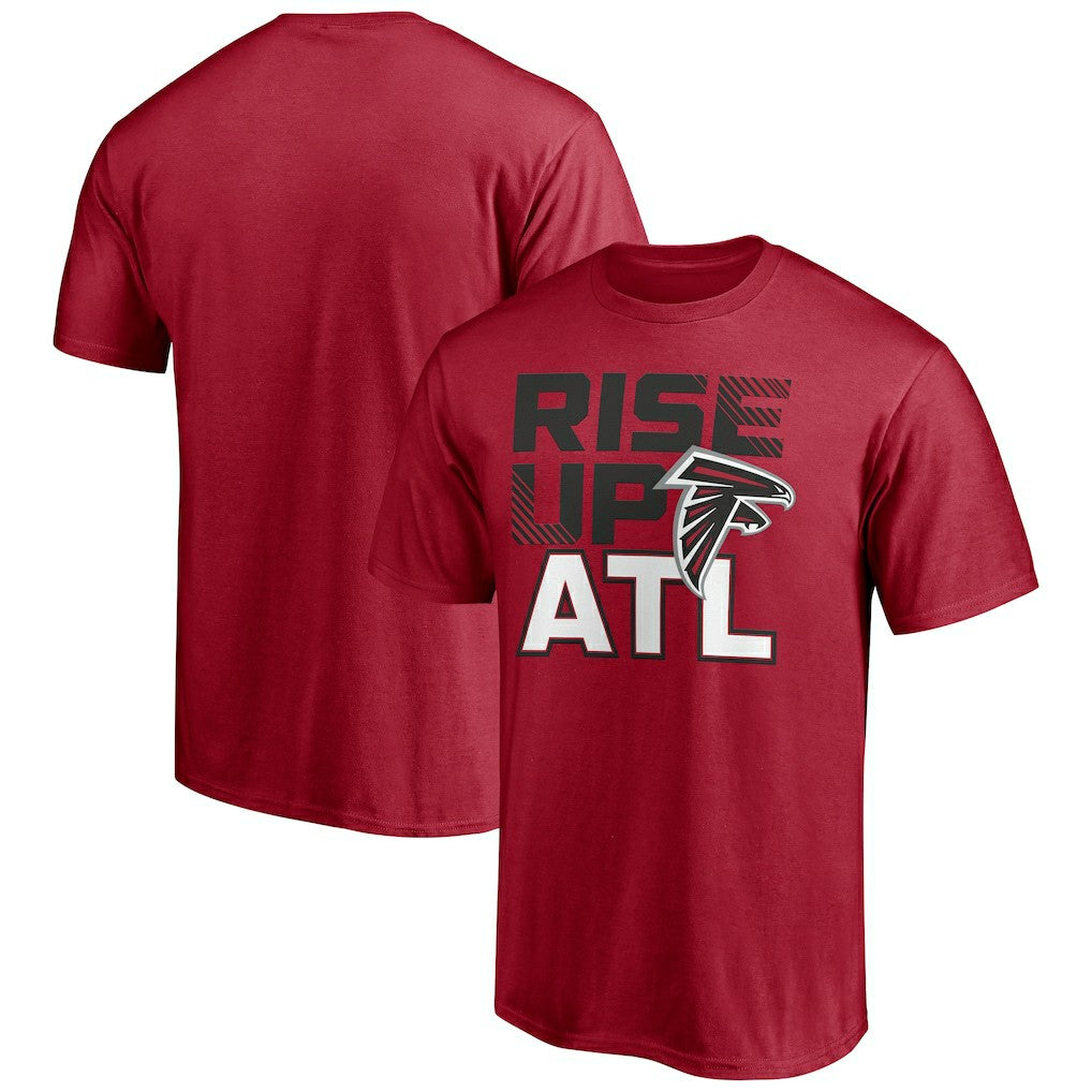 Atlanta Falcons Hometown Collection 1st Down T-Shirt - Red T-shirts