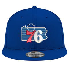 Philadelphia 76ers State Pride 9FIFTY Snapback Hat Royal - New Era