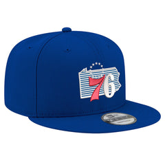 Philadelphia 76ers State Pride 9FIFTY Snapback Hat Royal - New Era