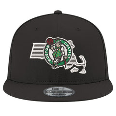 Boston Celtics State Pride 9FIFTY Snapback Hat Black - New Era