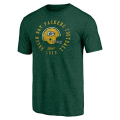 Green Bay Packers Hot Route Tri-Blend T-Shirt - Green T-shirts