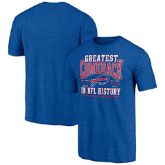 Buffalo Bills Vintage Tri-Blend T-Shirt - Royal T-shirts