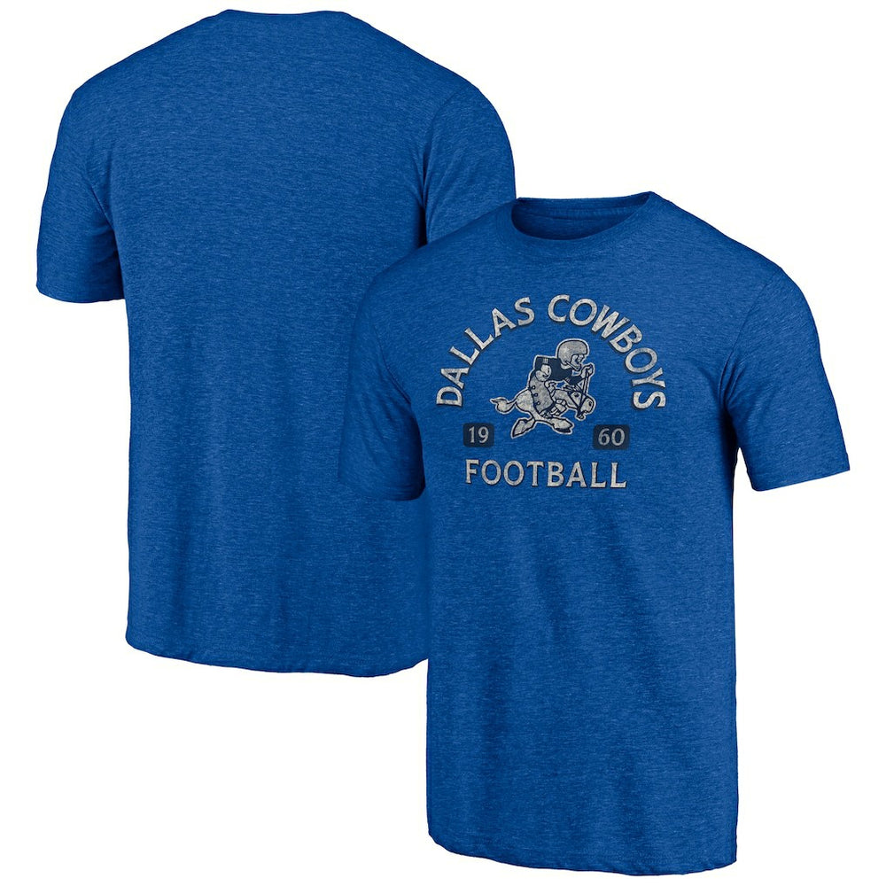 Dallas Cowboys Vintage Tri-Blend T-Shirt - Royal T-shirts
