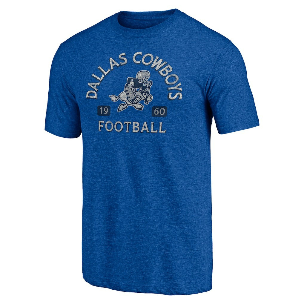 Dallas Cowboys Vintage Tri-Blend T-Shirt - Royal T-shirts