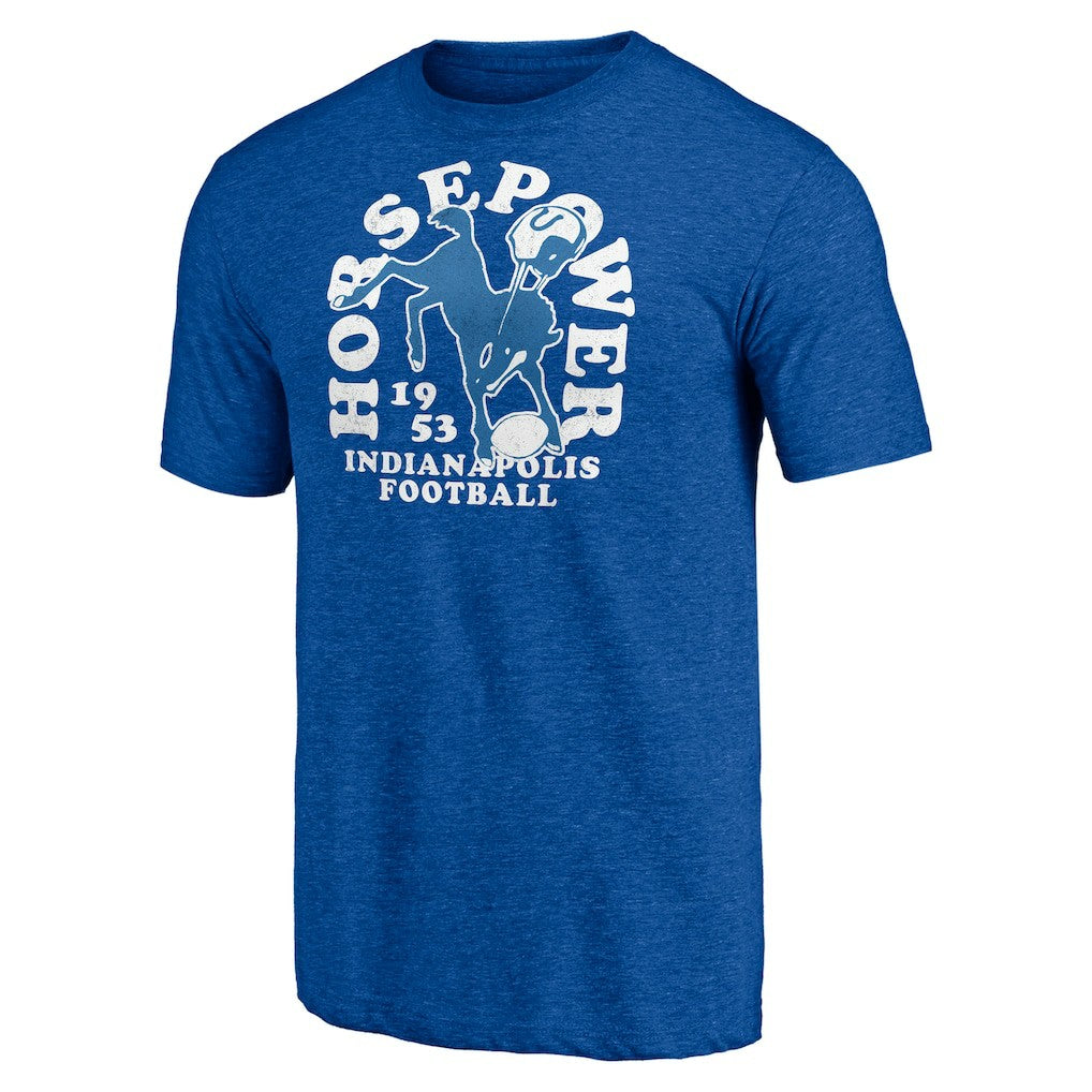 Indianapolis Colts Vintage Tri-Blend T-Shirt - Royal T-shirts