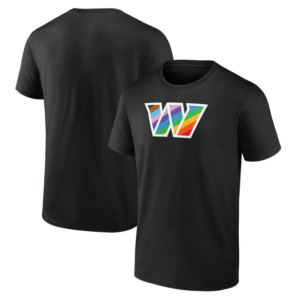 Washington Commanders Team Pride T-Shirt - Black T-shirts