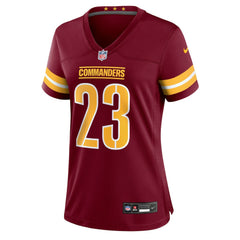 Marshon Lattimore Washington Commanders Women's Team Game Jersey - Burgundy Jerseys