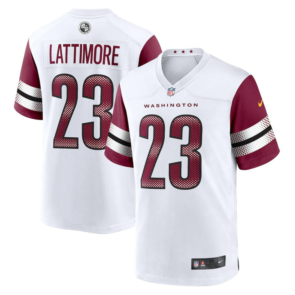 Marshon Lattimore Washington Commanders Game Jersey - White Jerseys