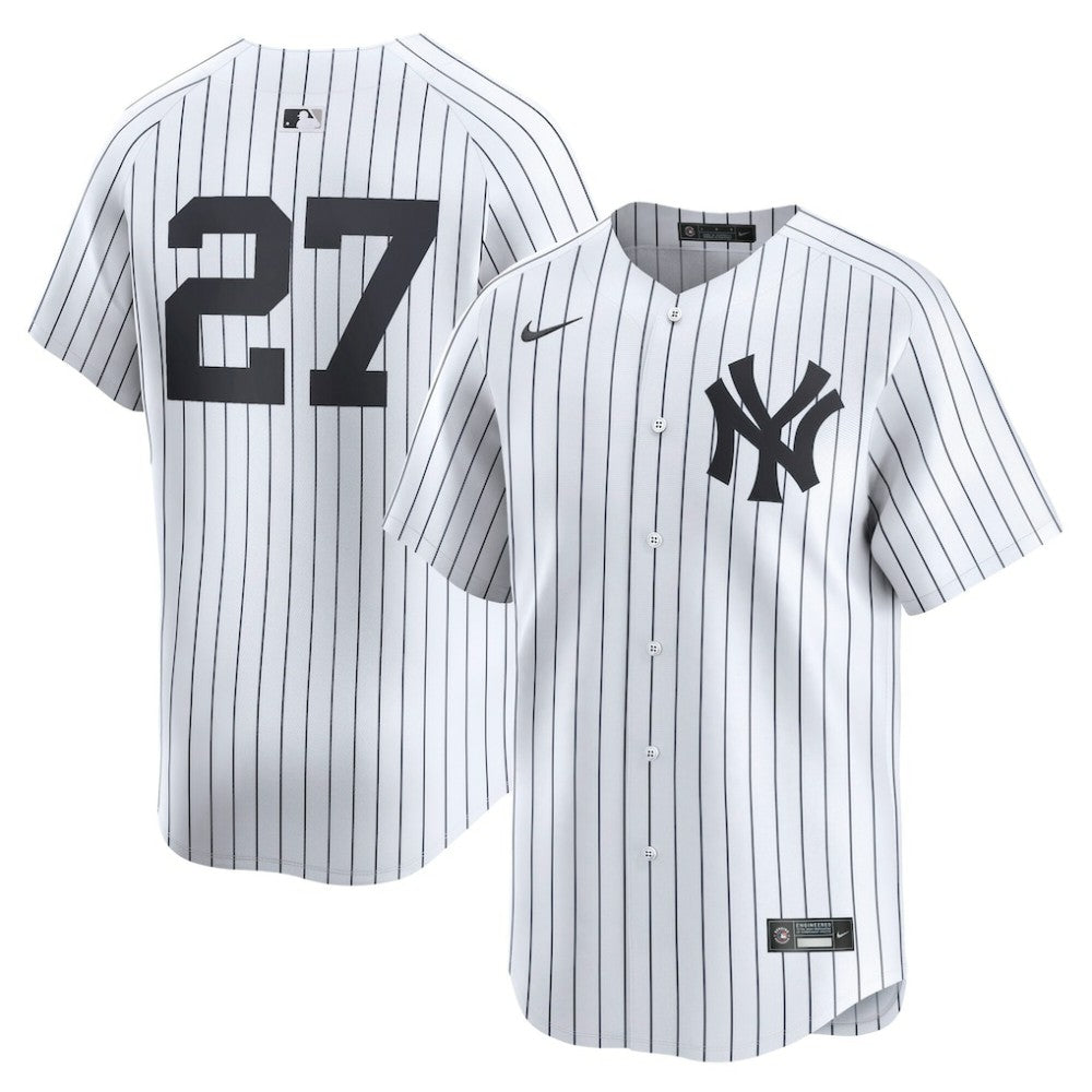 Giancarlo Stanton New York Yankees Nike Home Limited Player Jersey - White Jerseys