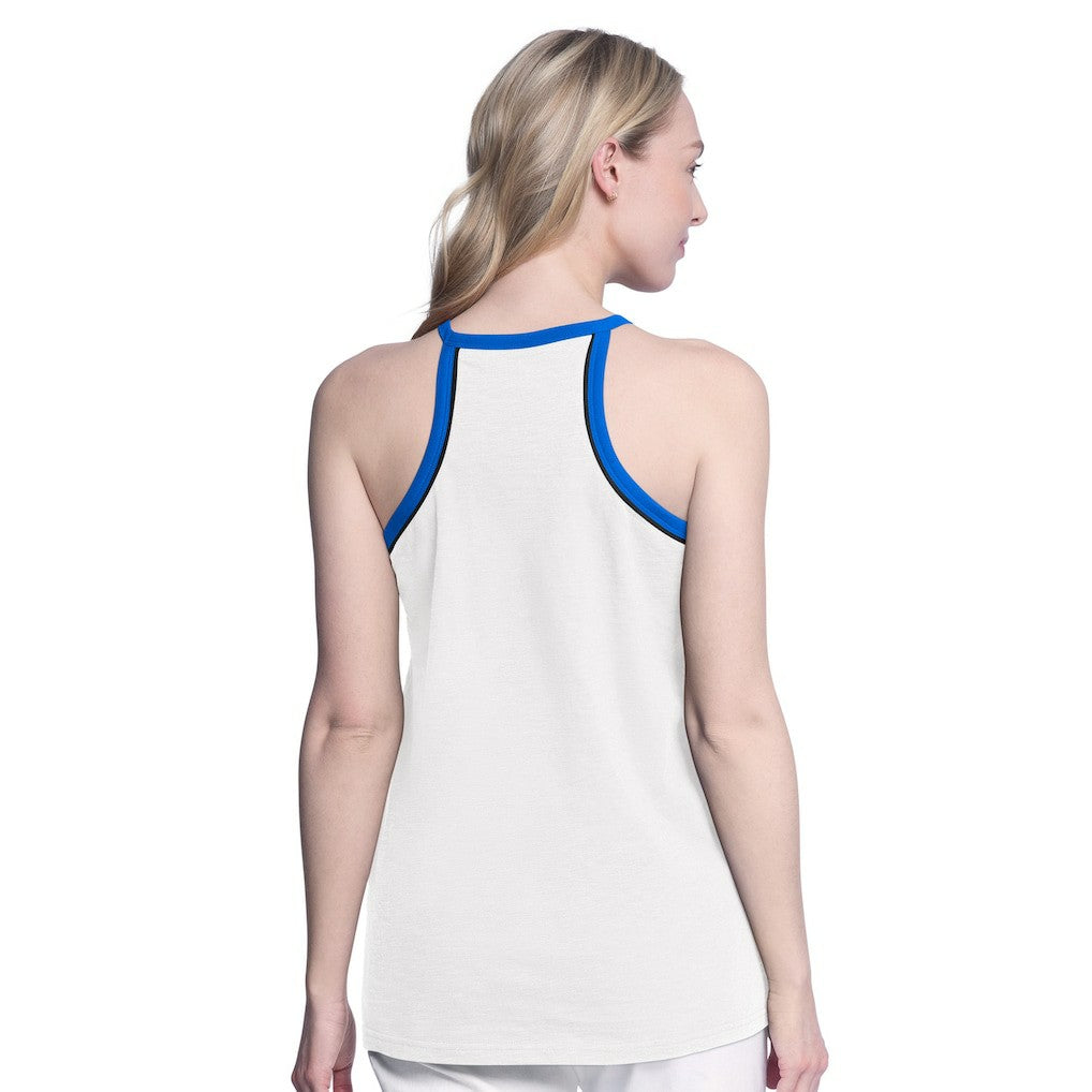 Orlando Magic G-III 4Her by Carl Banks Women's Curveball Racerback Scoop Neck Slub Tank Top White