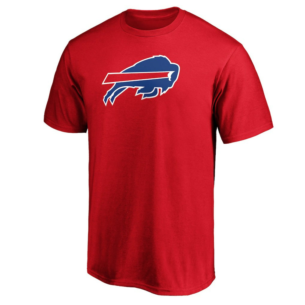 Buffalo Bills Primary Logo T-Shirt - Red T-shirts