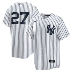 Giancarlo Stanton New York Yankees Nike Home Replica Player Jersey - White Jerseys