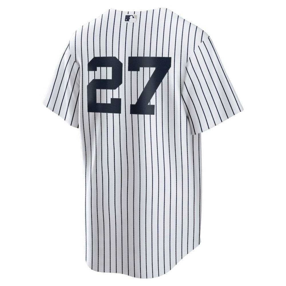 Giancarlo Stanton New York Yankees Nike Home Replica Player Jersey - White Jerseys