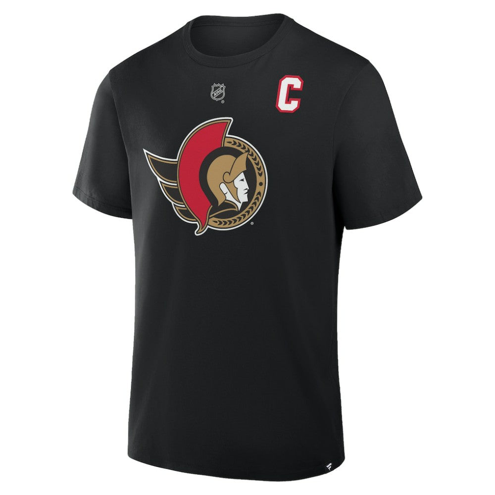 Brady Tkachuk Ottawa Senators Fanatics Authentic Stack Name & Number T-Shirt - Black | US 202532536