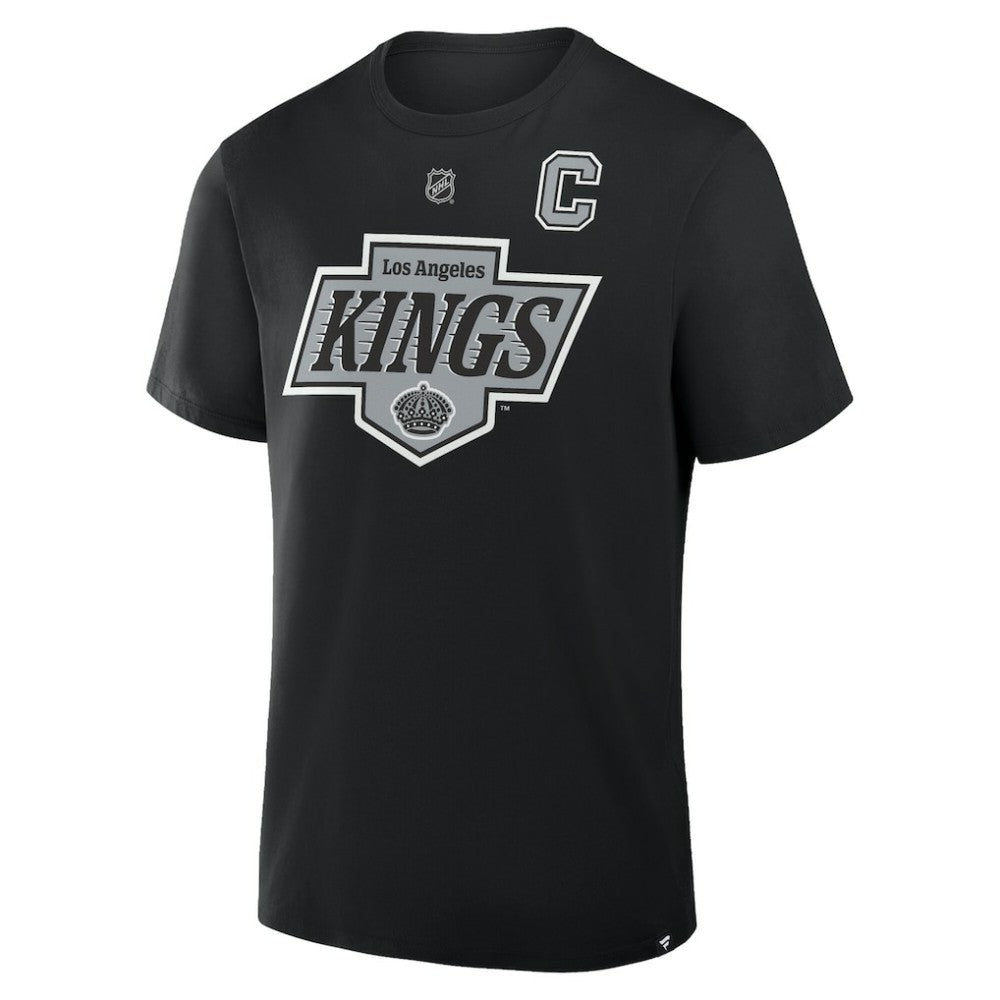Anze Kopitar Los Angeles Kings Fanatics Authentic Stack Name & Number T-Shirt - Black | US 202532967