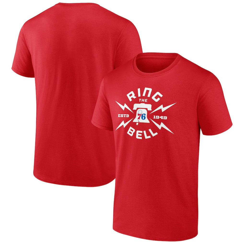 Philadelphia 76ers Huddle T-Shirt Red