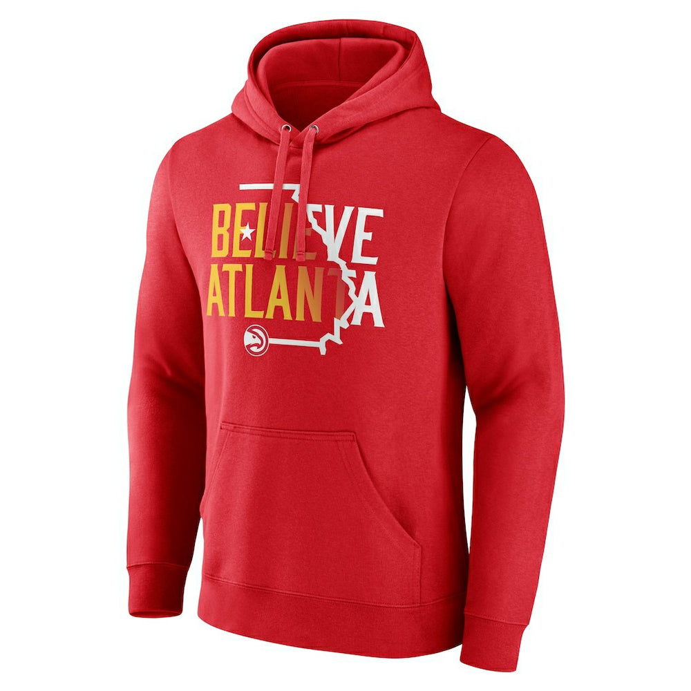 Atlanta Hawks Team Pride Pullover Hoodie Red