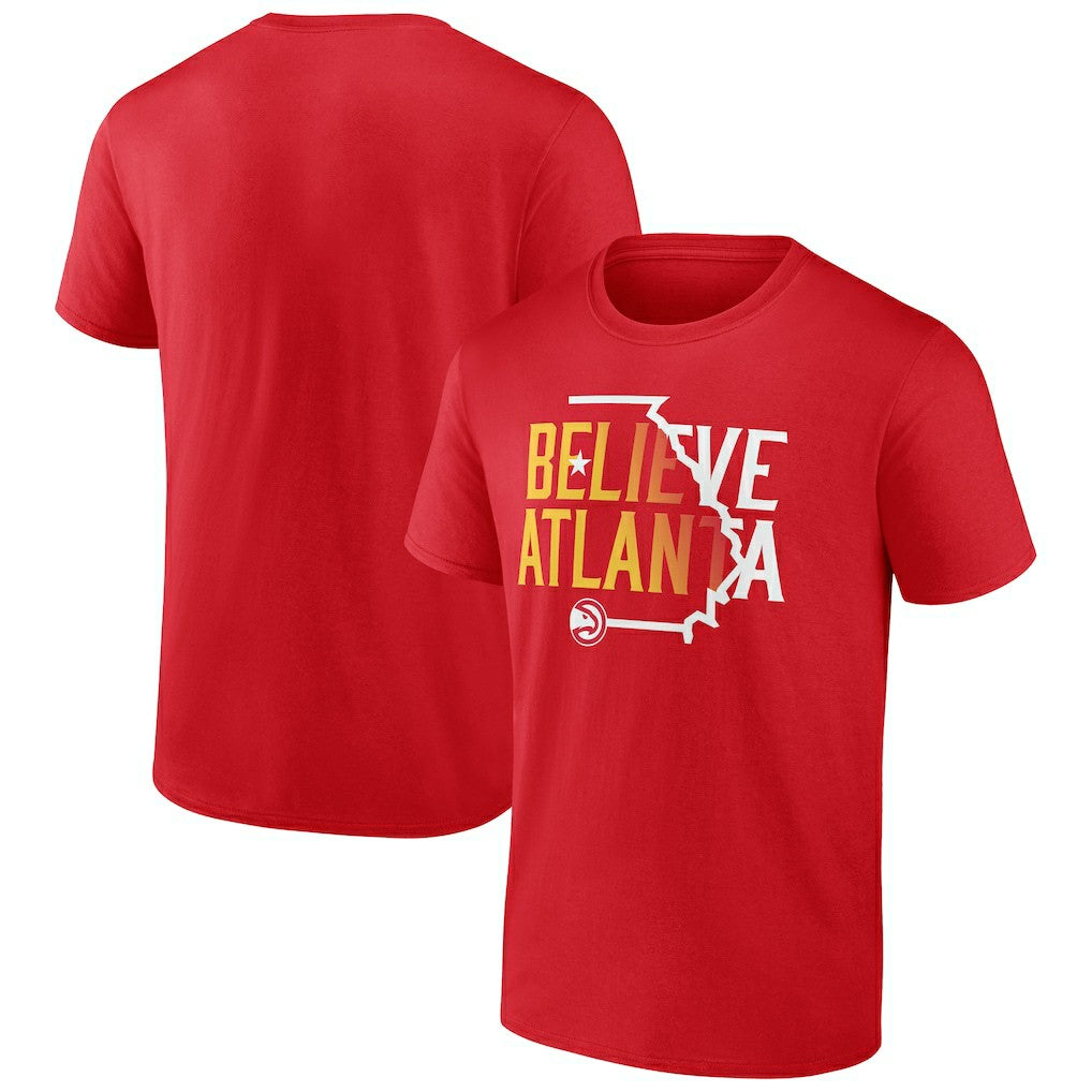 Atlanta Hawks Team Pride T-Shirt Red outlet