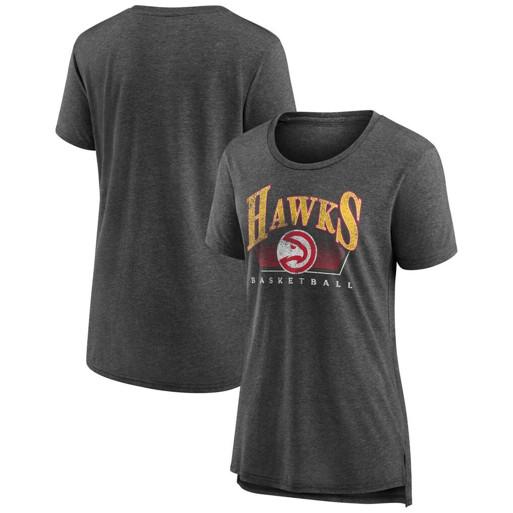 Atlanta Hawks Women's Selection Tri-Blend T-Shirt Gray outlet