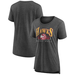 Atlanta Hawks Women's Selection Tri-Blend T-Shirt Gray outlet