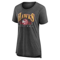 Atlanta Hawks Women's Selection Tri-Blend T-Shirt Gray outlet
