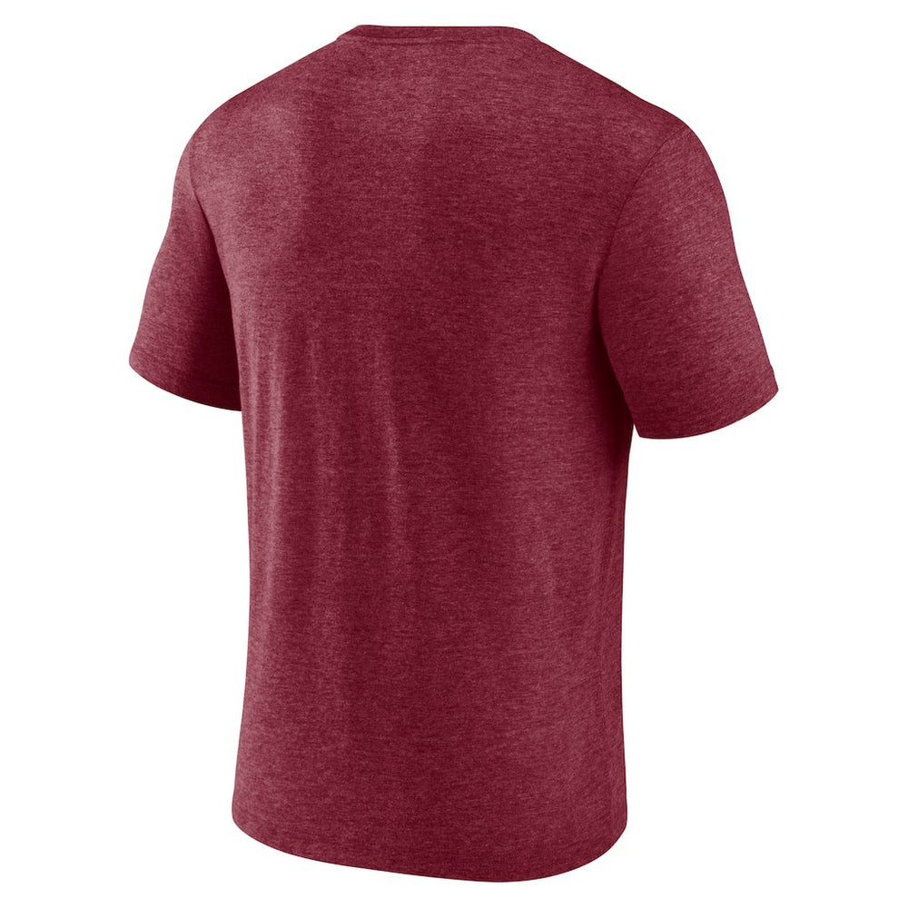 Cleveland Cavaliers Backboard Tri-Blend T-Shirt Wine