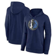Dallas Mavericks Women's Primary Logo Pullover Hoodie Navy
