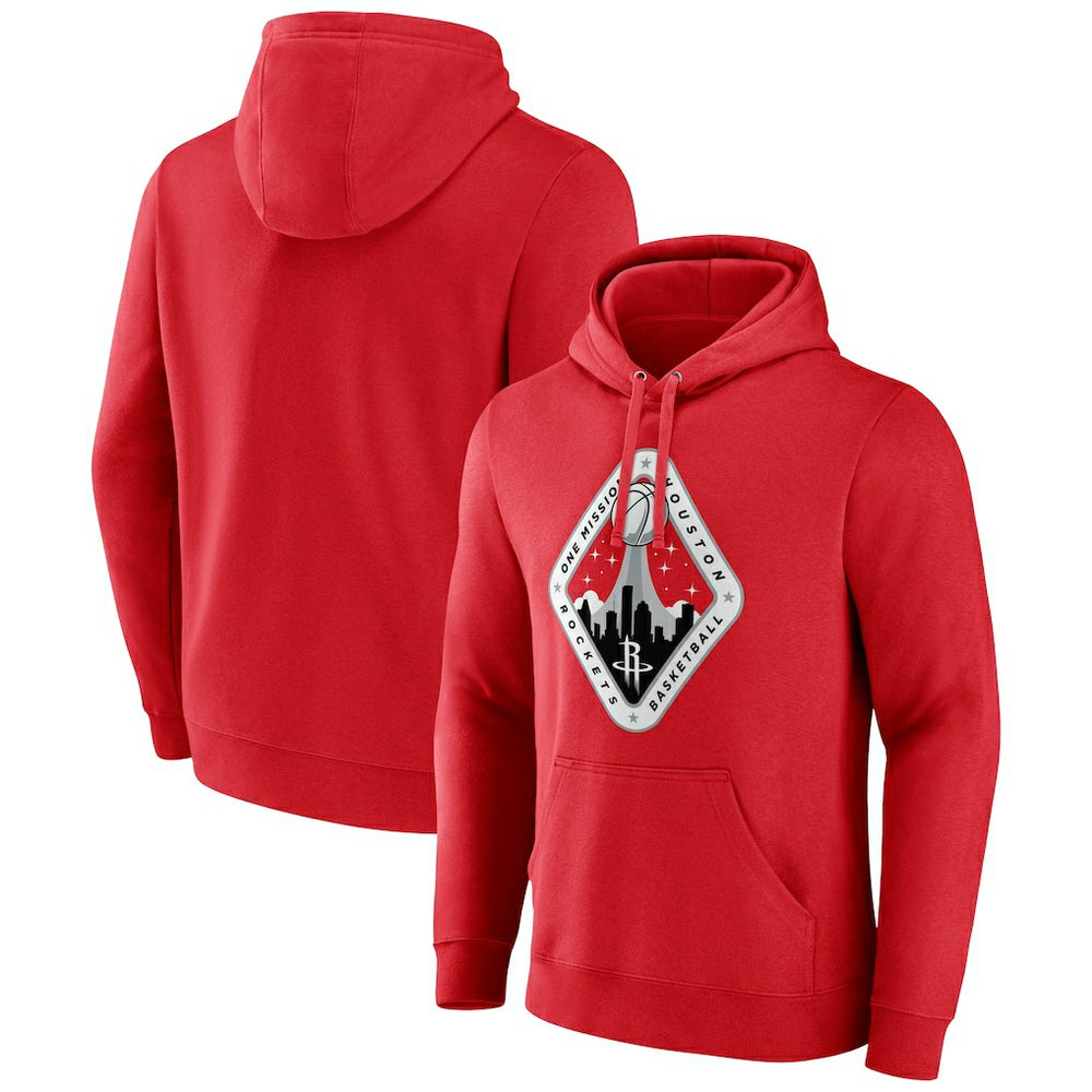 Houston Rockets Team Pride Pullover Hoodie Red