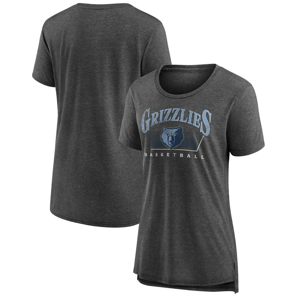 Memphis Grizzlies Women's Selection Tri-Blend T-Shirt Gray