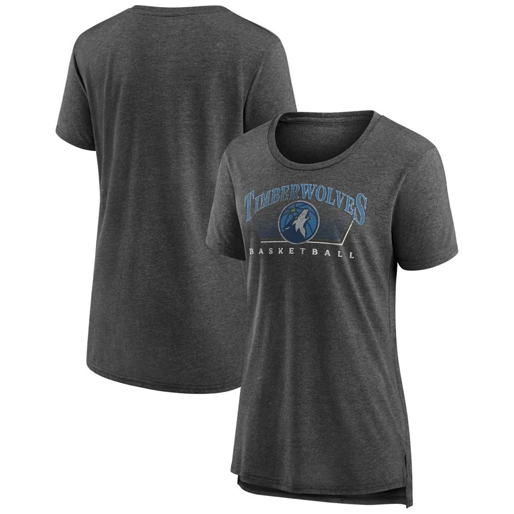Minnesota Timberwolves Women's Selection Tri-Blend T-Shirt Gray outlet