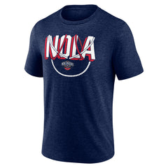 New Orleans Pelicans Team Pride Tri-Blend T-Shirt Navy outlet