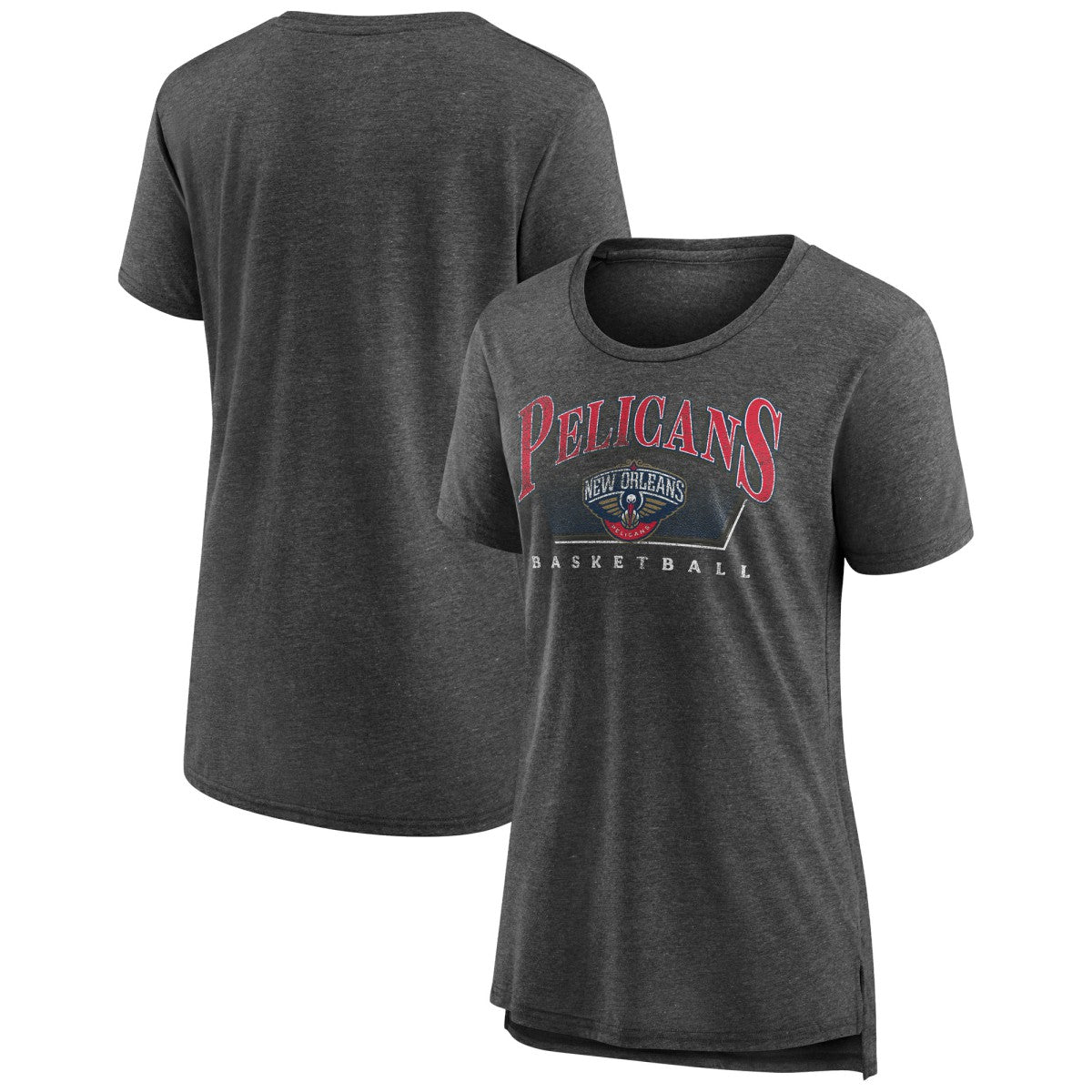 New Orleans Pelicans Women's Selection Tri-Blend T-Shirt Gray outlet