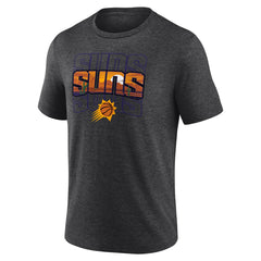 Phoenix Suns Announcer Tri-Blend T-Shirt Charcoal