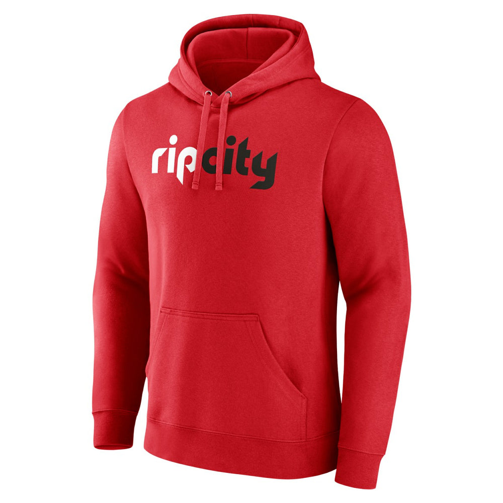Portland Trail Blazers Alternate Logo Pullover Hoodie Red
