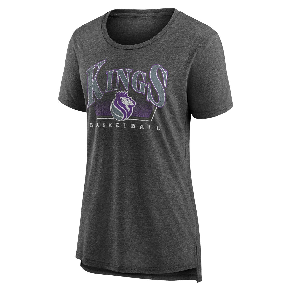 Sacramento Kings Women's Selection Tri-Blend T-Shirt Gray outlet