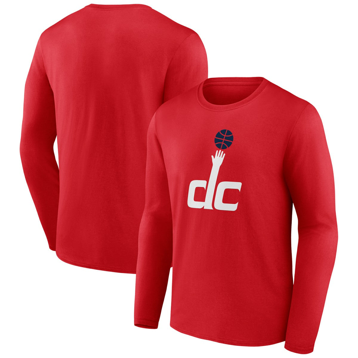 Washington Wizards Alternate Logo Long Sleeve T-Shirt Red outlet