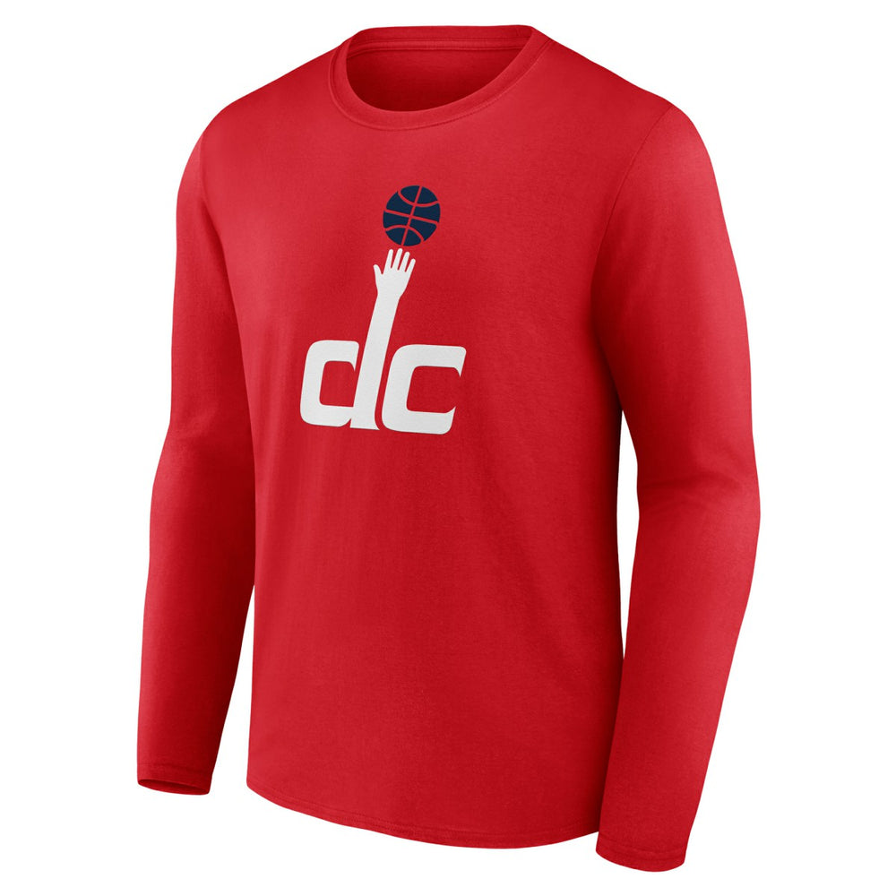Washington Wizards Alternate Logo Long Sleeve T-Shirt Red outlet