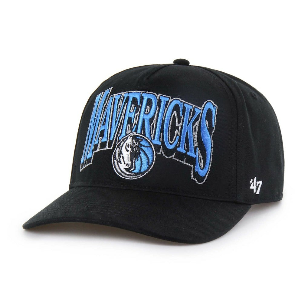 Dallas Mavericks '47 Every Time Past Champs Hitch Adjustable Hat Black - 47 brand