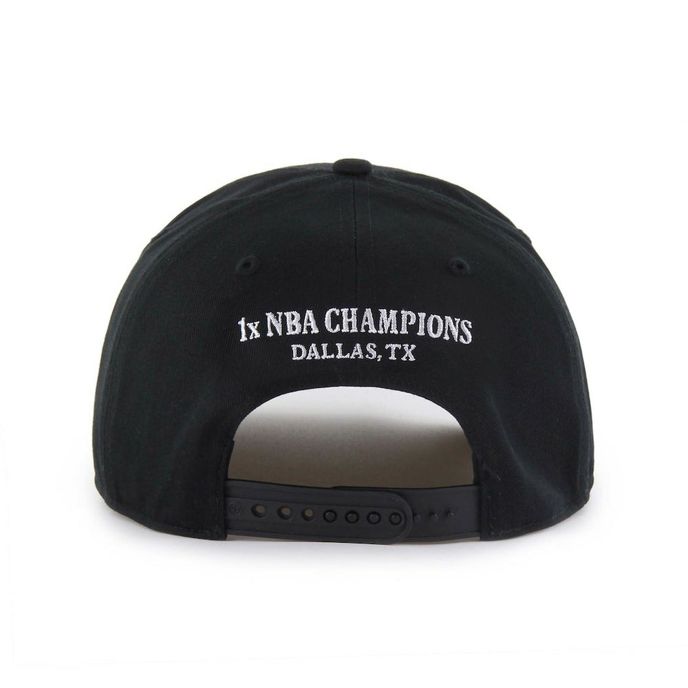 Dallas Mavericks '47 Every Time Past Champs Hitch Adjustable Hat Black - 47 brand