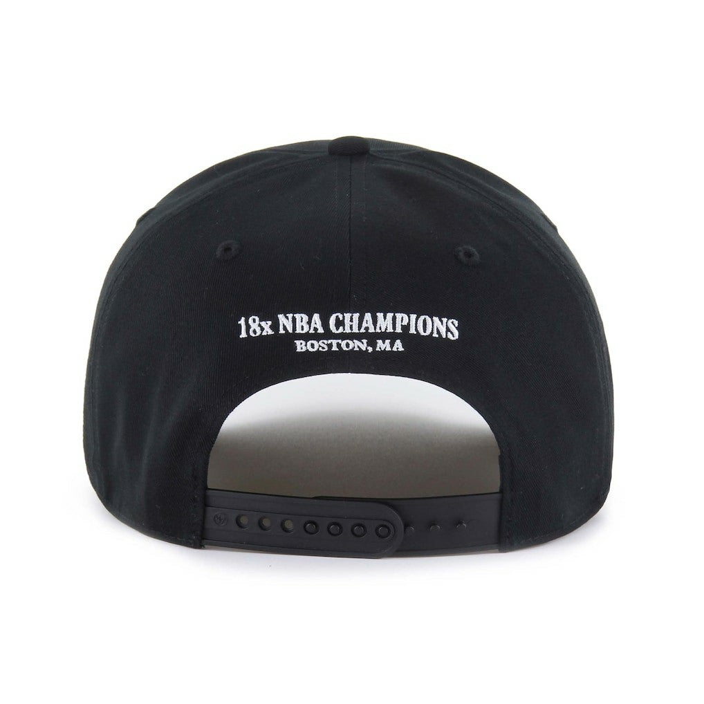 Boston Celtics '47 Every Time Past Champs Hitch Adjustable Hat Black - 47 brand