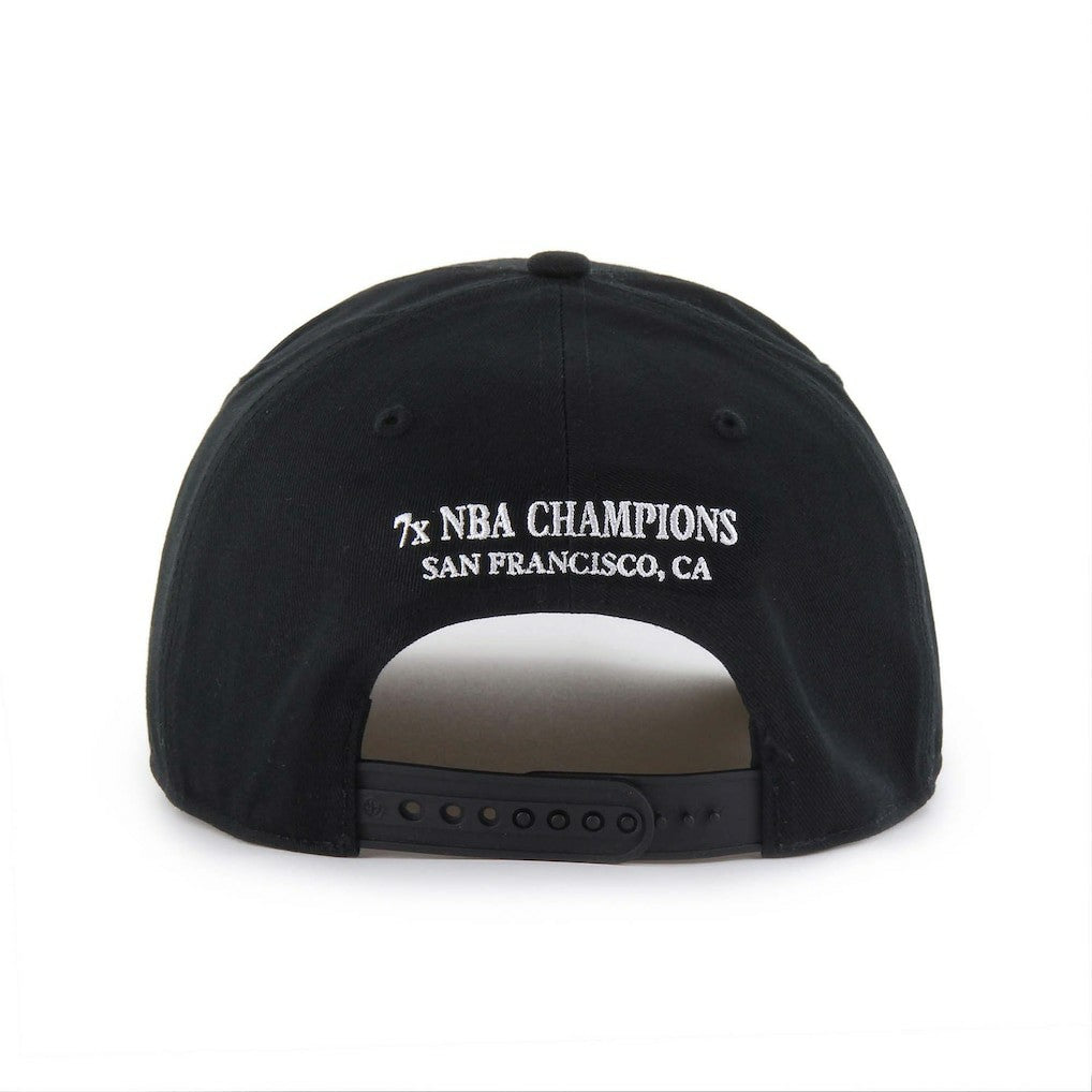 Golden State Warriors '47 Every Time Past Champs Hitch Adjustable Hat Black - 47 brand