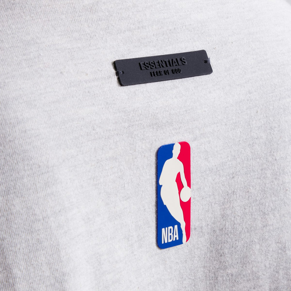 Miami Heat Fear of God Unisex NBA x ESSENTIALS T-Shirt Heather Gray outlet