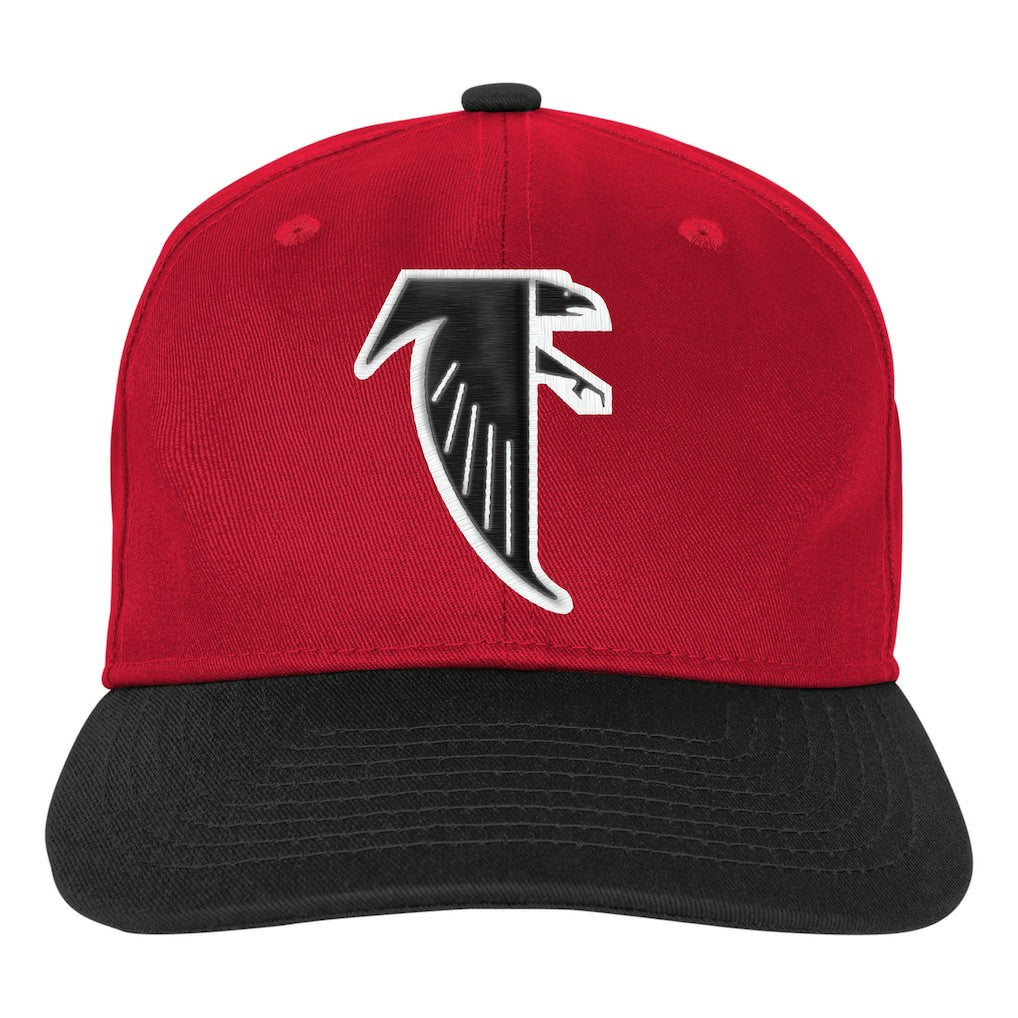 Atlanta Falcons Outerstuff Youth True Retro Adjustable Hat - Red Hats