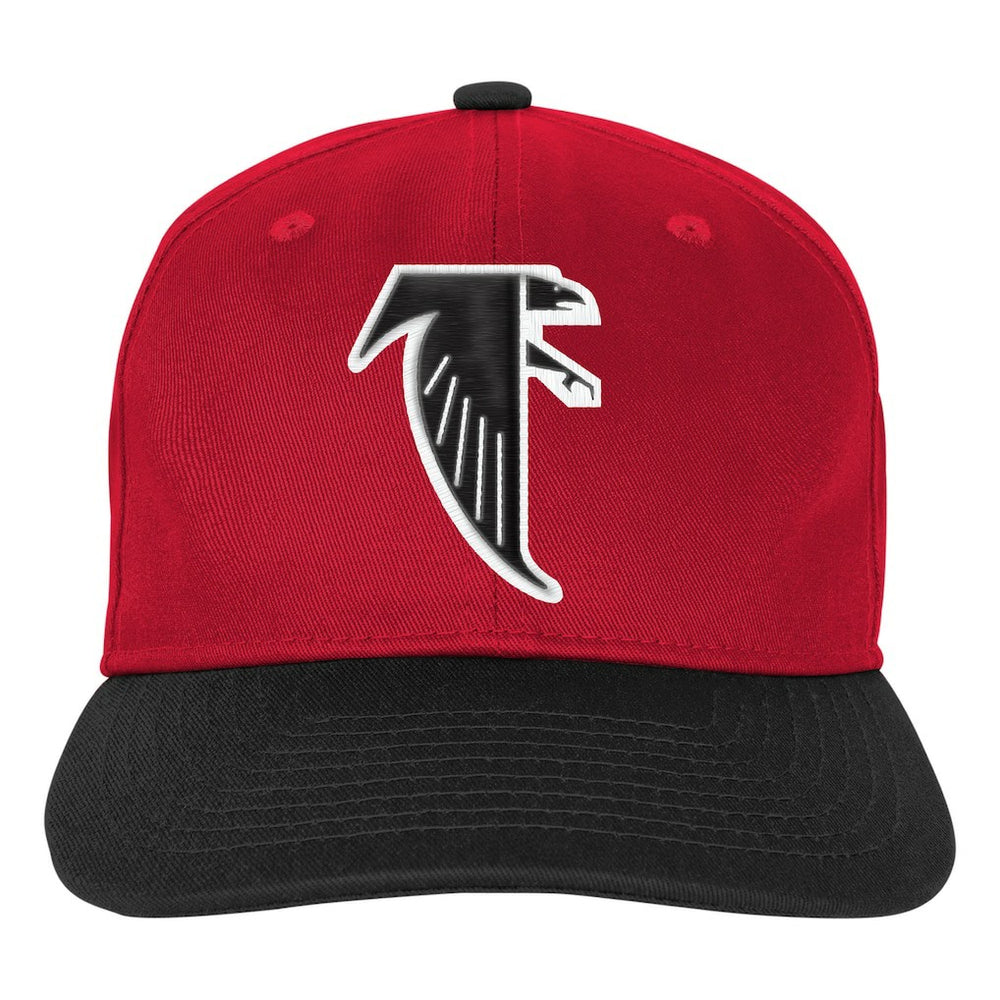 Atlanta Falcons Outerstuff Youth True Retro Adjustable Hat - Red Hats