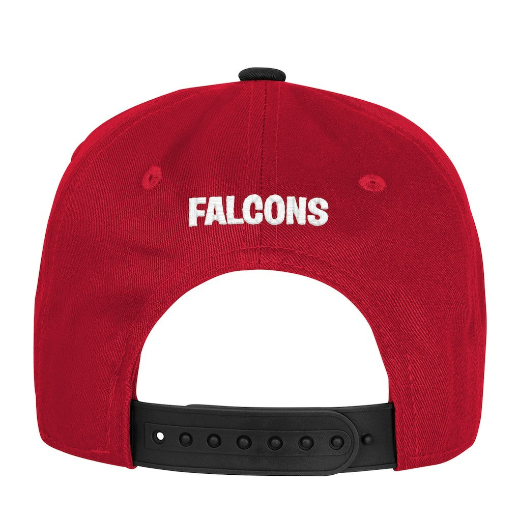 Atlanta Falcons Outerstuff Youth True Retro Adjustable Hat - Red Hats