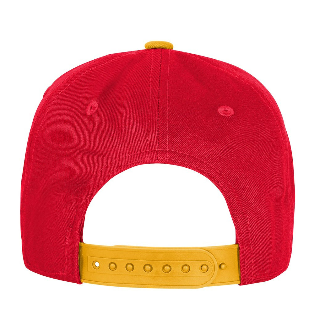 Kansas City Chiefs Outerstuff Youth True Retro Adjustable Hat - Red Hats
