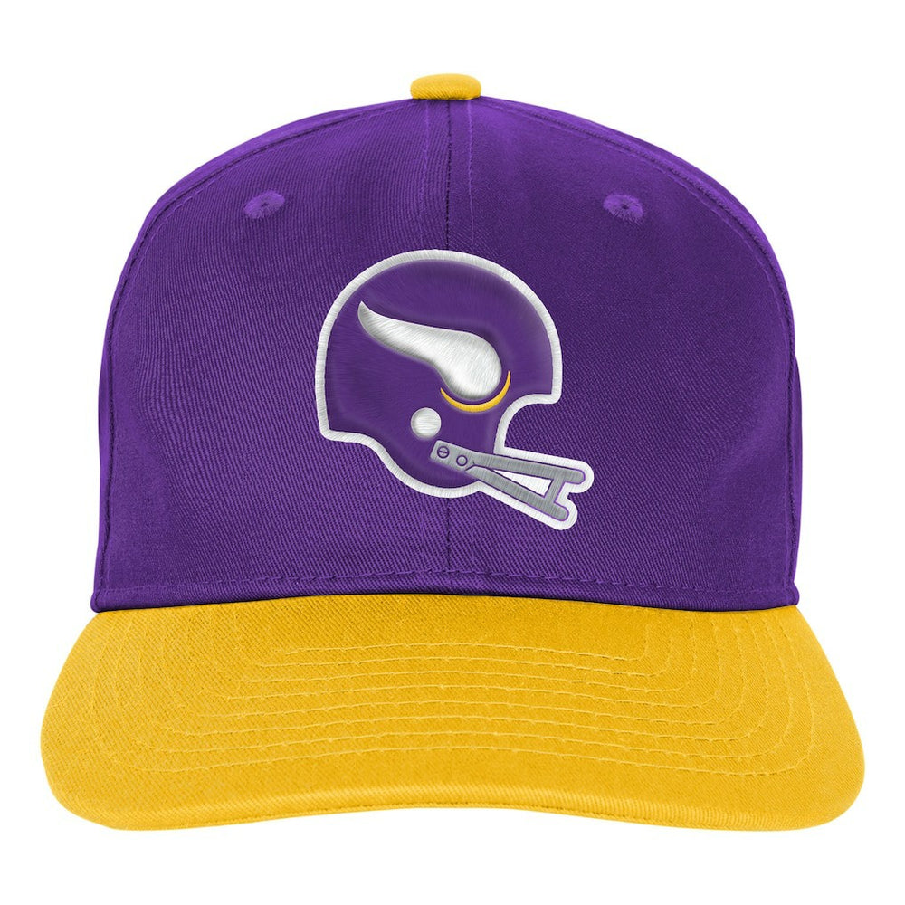 Minnesota Vikings Outerstuff Youth True Retro Adjustable Hat - Purple Hats