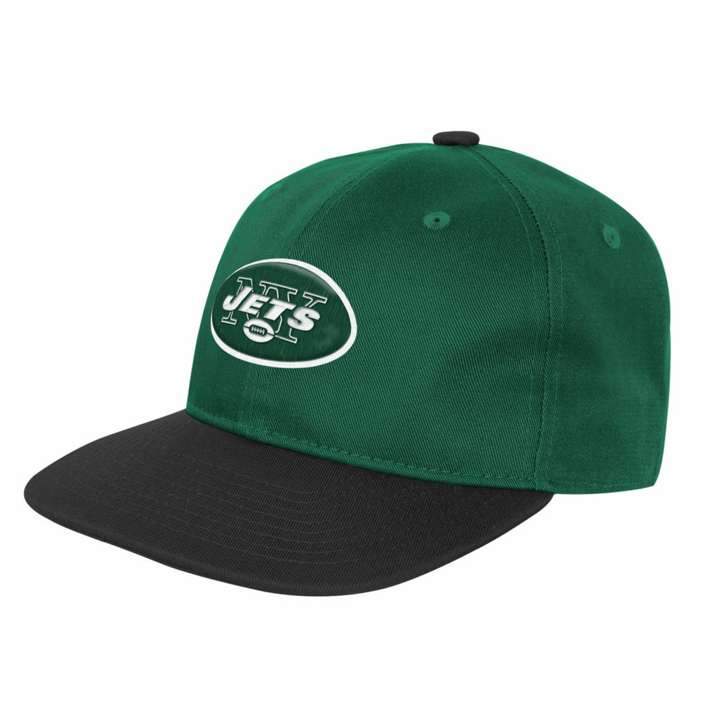 New York Jets Outerstuff Youth True Retro Adjustable Hat - Green Hats