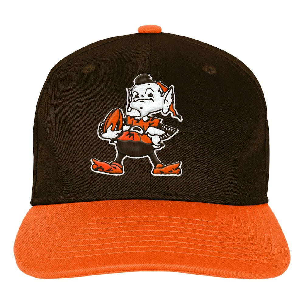 Cleveland Browns Outerstuff Youth True Retro Adjustable Hat - Brown Hats